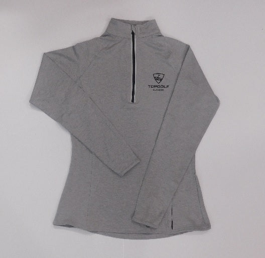 TG Ladies Zip Top Silver GLASGOW